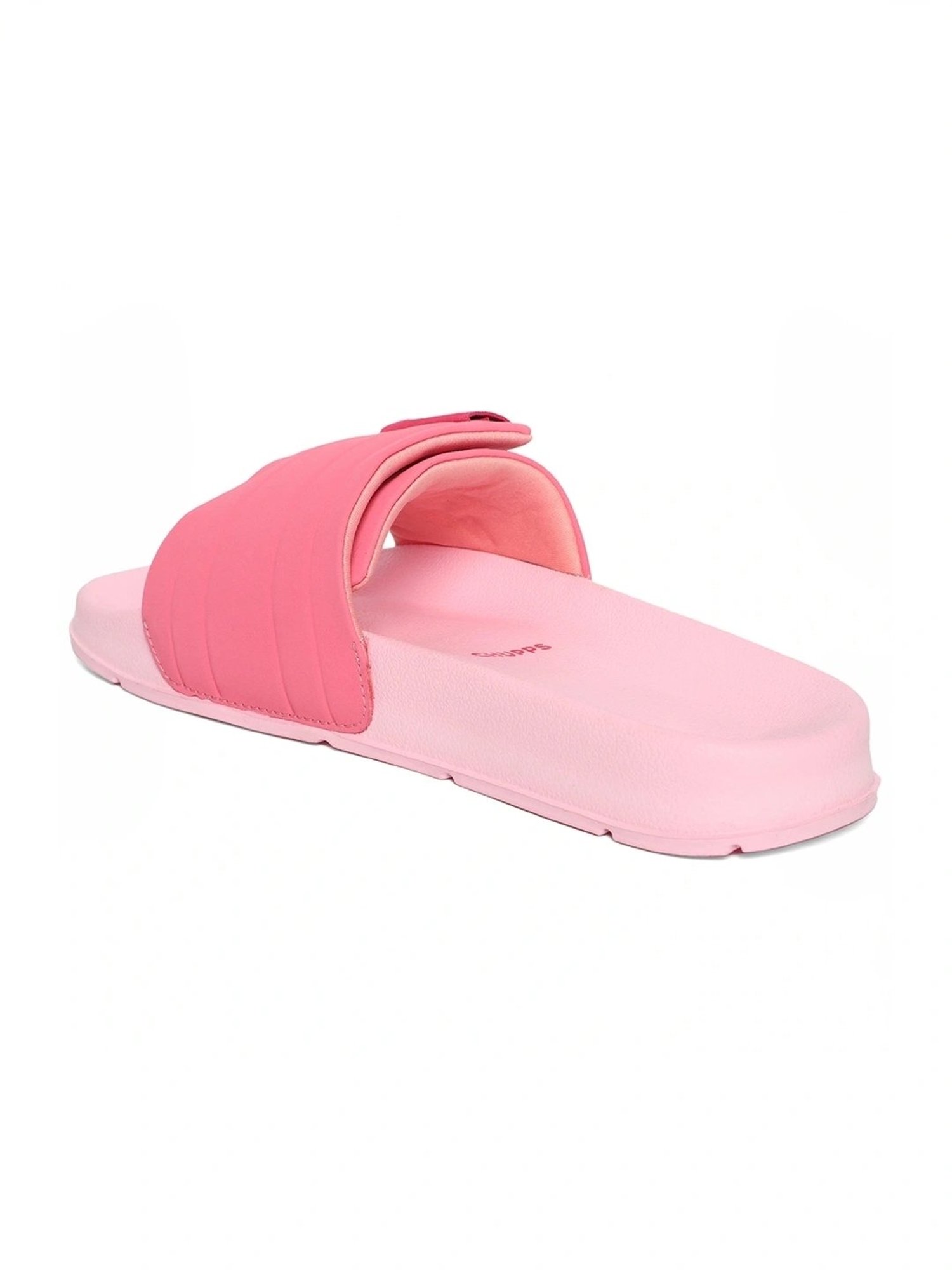 Chupps Women's Quilt Bloom ErgoX Plus Pink Slides