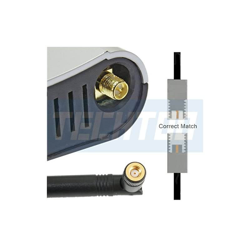 3G 4G LTE Antenna Wide Band 5dbi 7002600Mhz Omni Directional GSM WiFi Antenna with RP SMA Connector for CEP Router Access Point Wireless Rang Extender and Other Network Device 1Pack