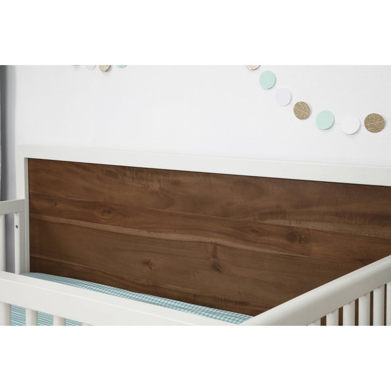 Babyletto Palma Mid-Century 4-in-1 Convertible Crib - Walnut