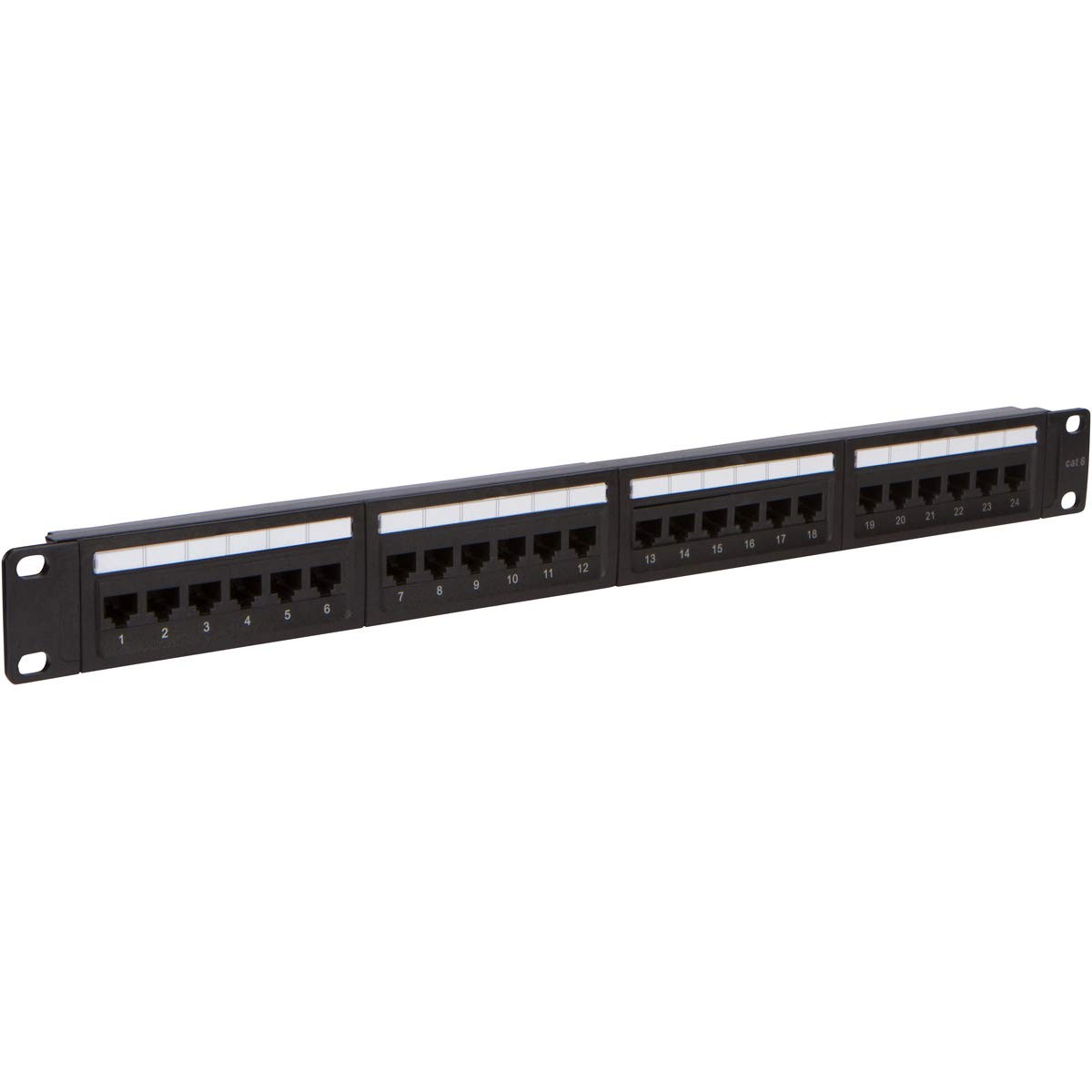 Buyer's Point 24 Port Cat6 RJ45 Patch Panel Rackmount or Wallmount with Punch Down Tool and Cable Management System , Server, Compatible with Cat 3/4/5/5e/6