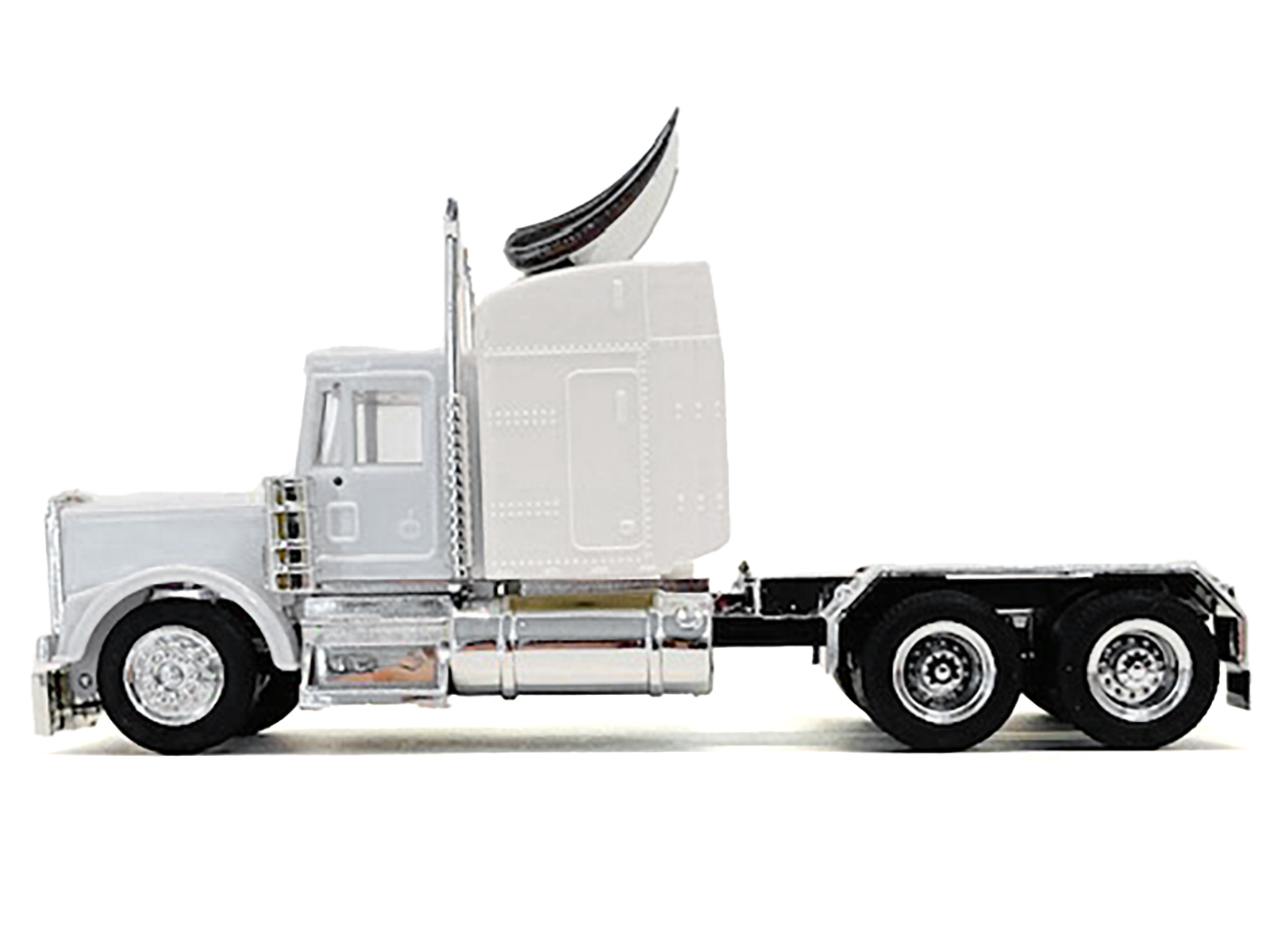 Kenworth T880 Winch Truck with Pinnacle Frac Tank Trailer White and Viper Red 1/34 Diecast Model by First Gear