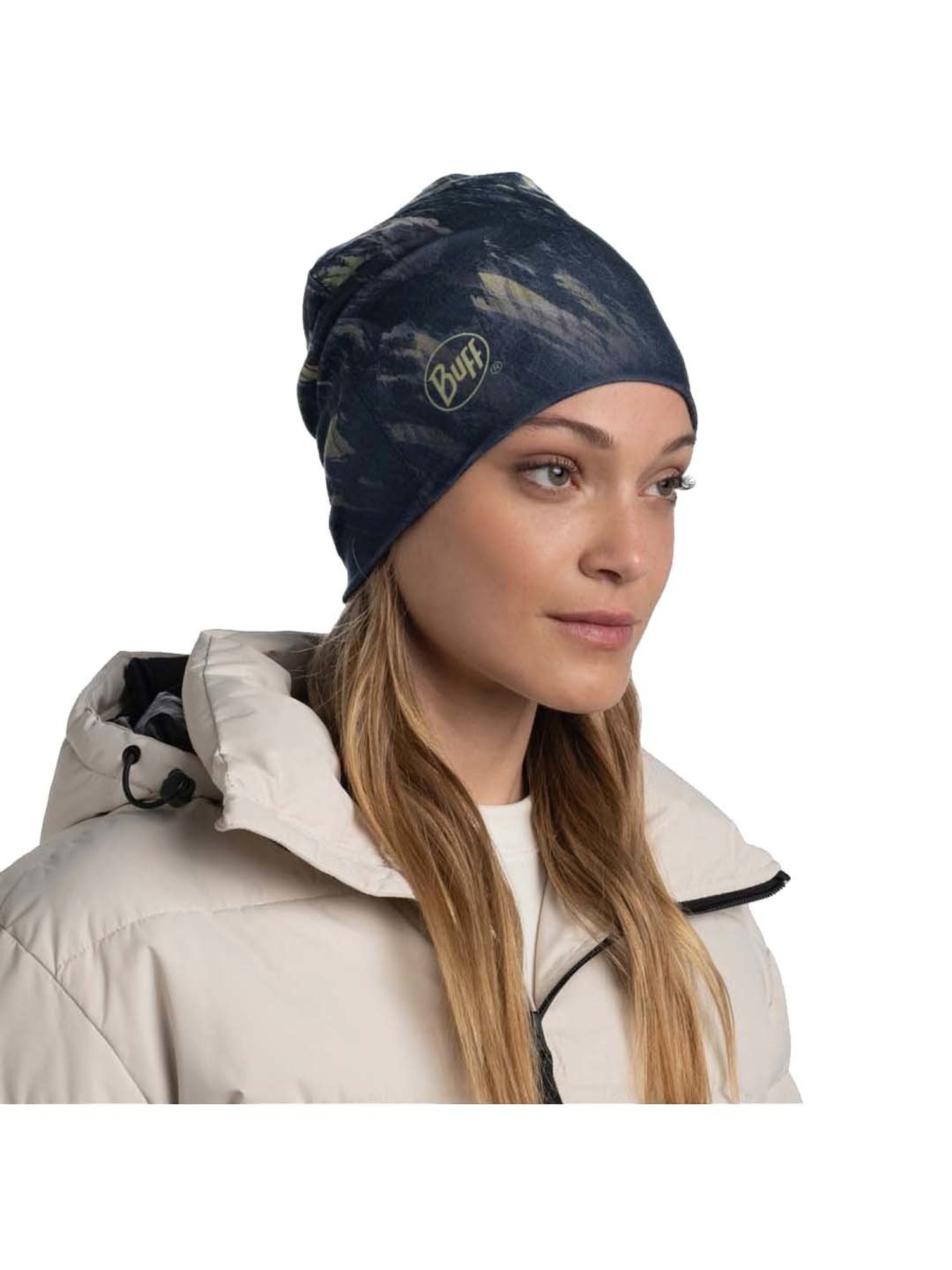 BUFF Thermonet Blue Printed Beanies