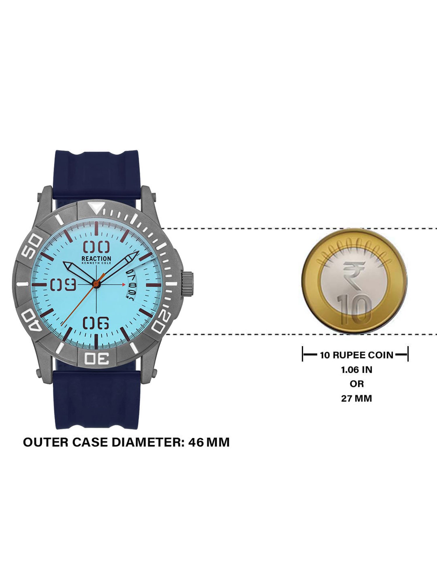 Reaction Kenneth Cole KRWGN9007203 Analog Watch for Men