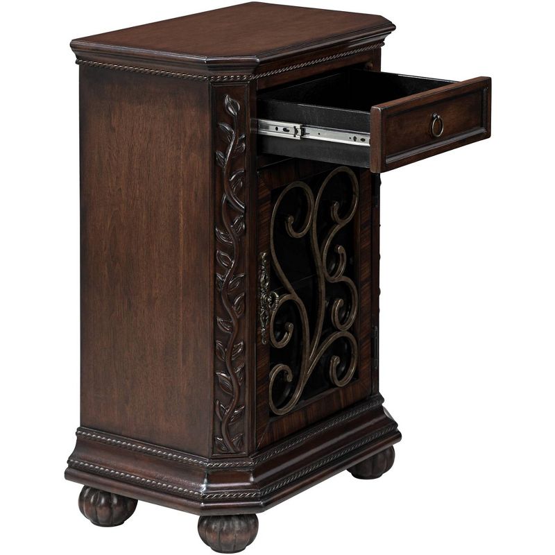 Kensington Hill Arriana 22 1/2" Wide Cherry Finish Accent Table