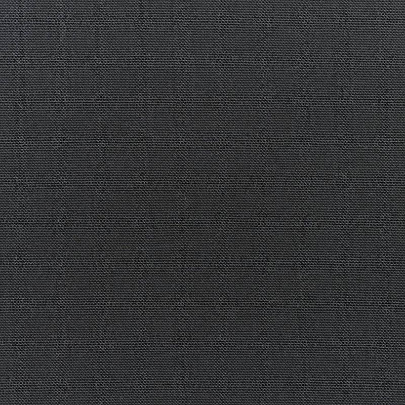 Sunbrella Canvas Outdoor Seat Cushion Black/Ivory