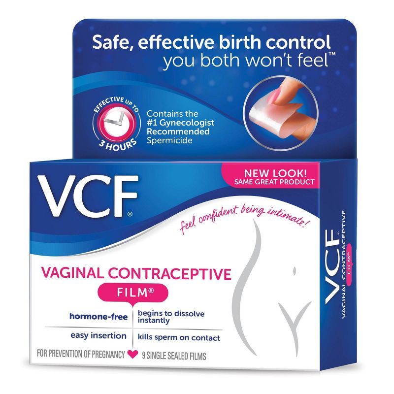 VCF Contraceptive Films - 9ct