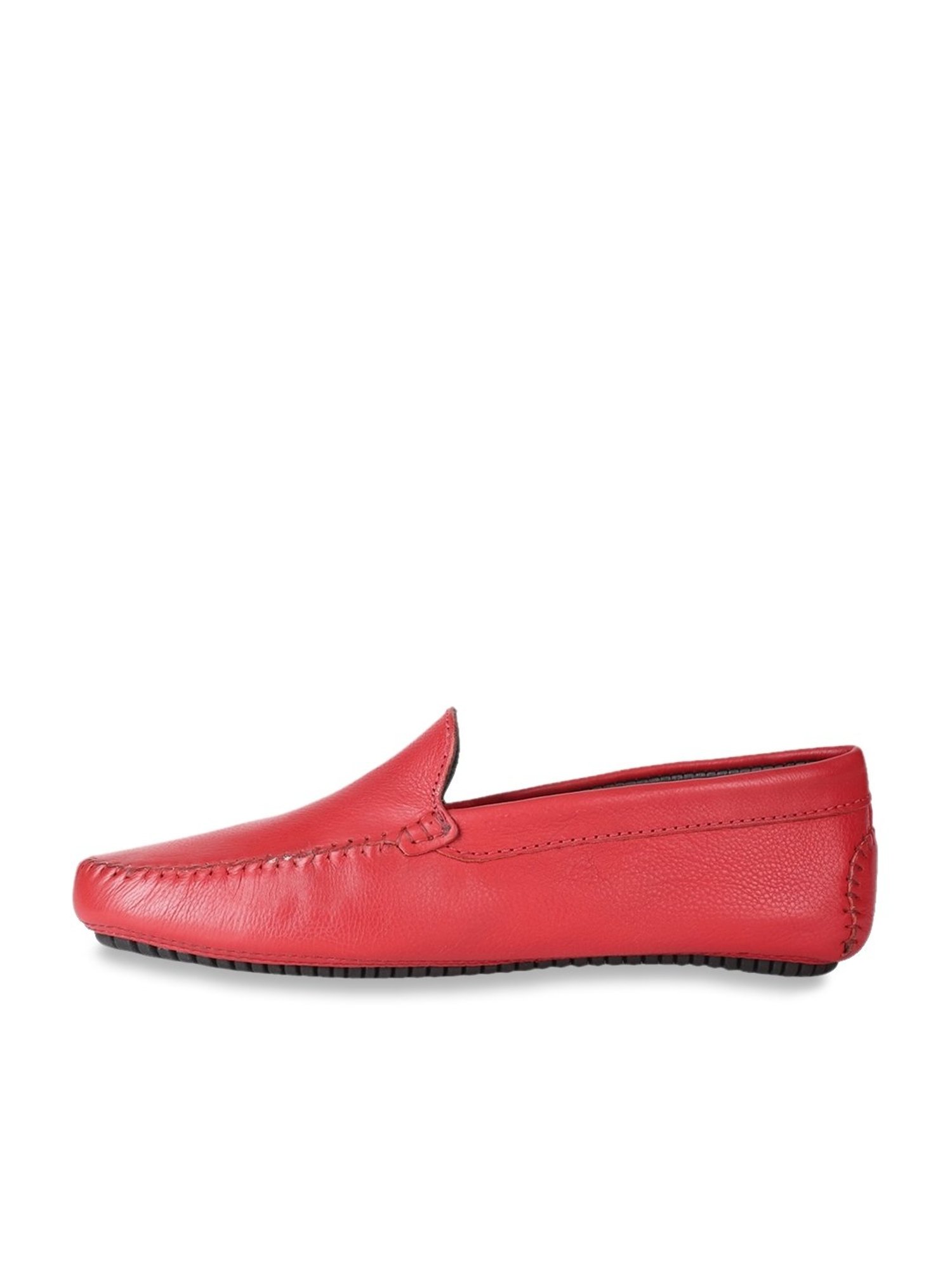 Yoho Men's Anti Pain Archflex Red Loafers