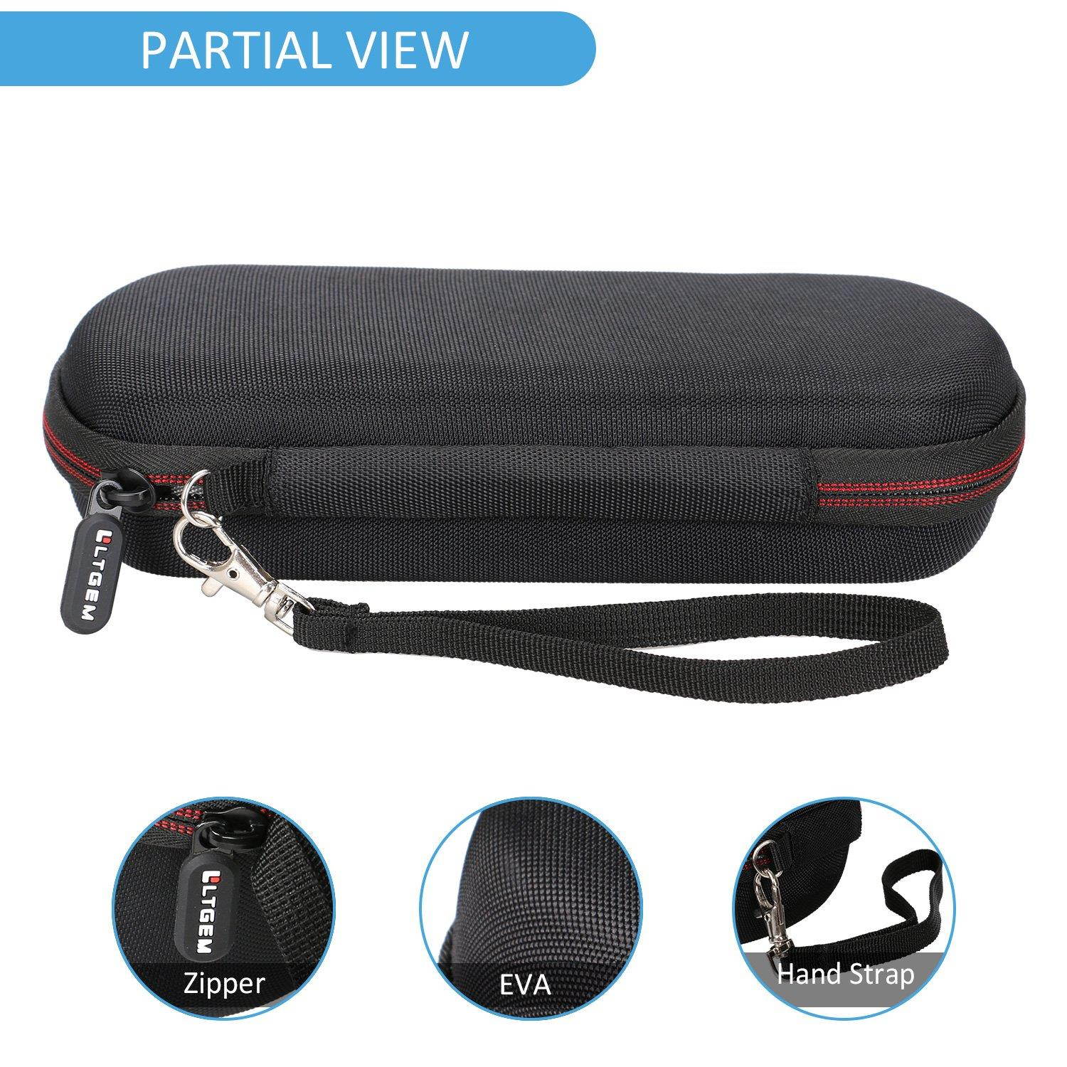 LTGEM Case for Texas Instruments TI-84, 89/83 / Plus/CE Graphics Calculator-Includes Mesh Pocket.(Hard and Black)