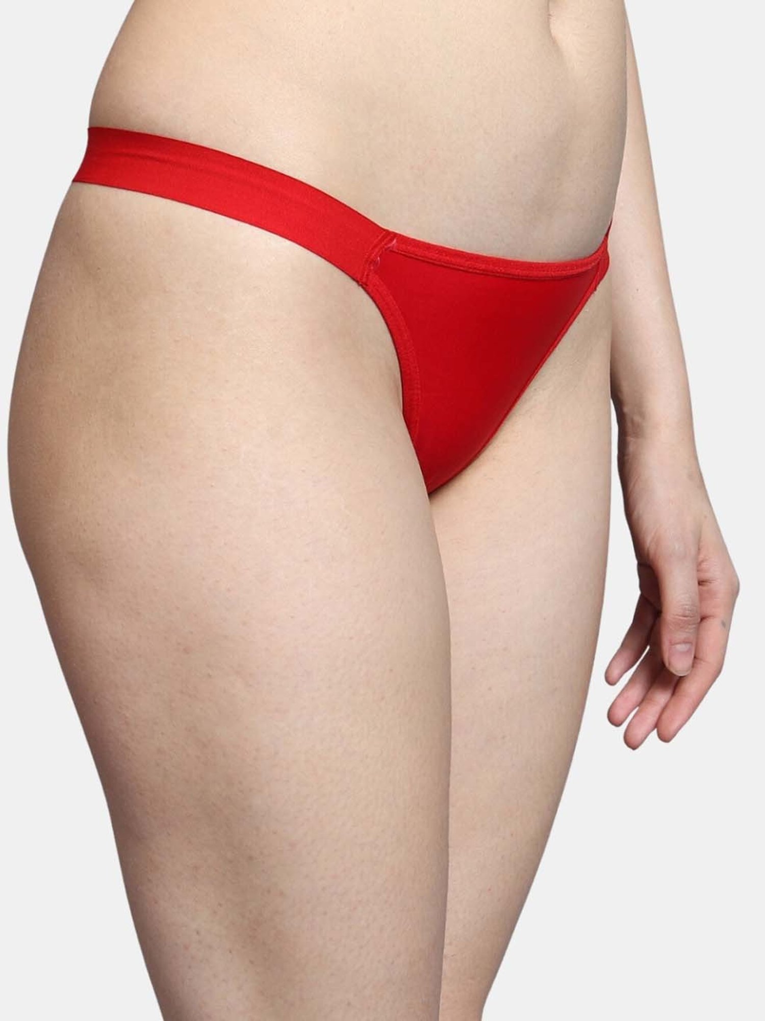 Bleeding Heart Tomato Red Plain Panty