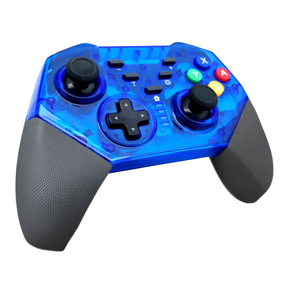 PRO controller Wireless Bluetooth For Switch Console, TURBO Keys And Grinding Transparent Shape, One-click Connection to Console