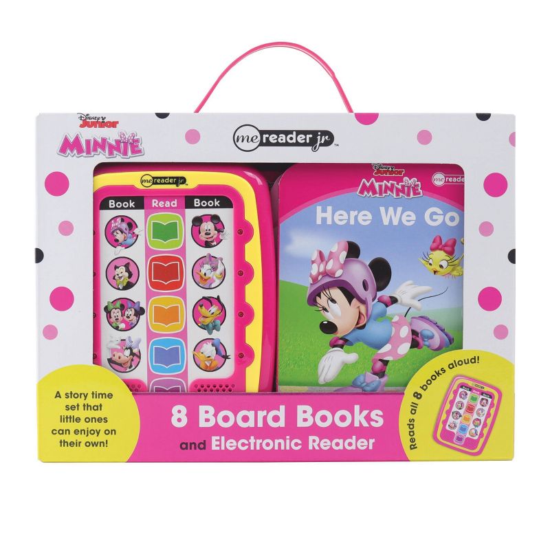 Disney Minnie Mouse Electronic Me Reader Jr. 8 Book Library Boxed Set