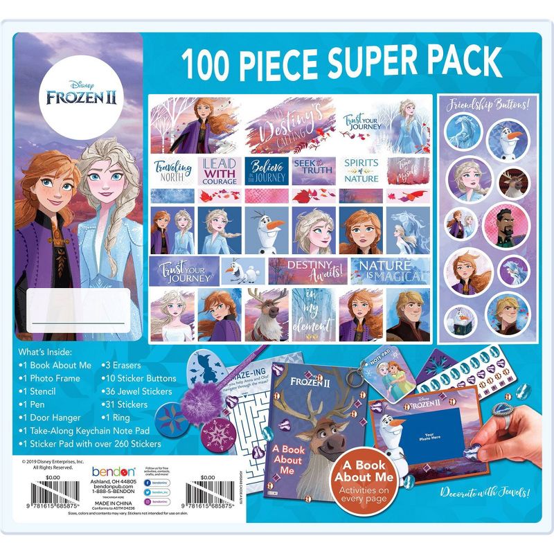 Disney Frozen 2 100pc Craft Activity Set - Bendon