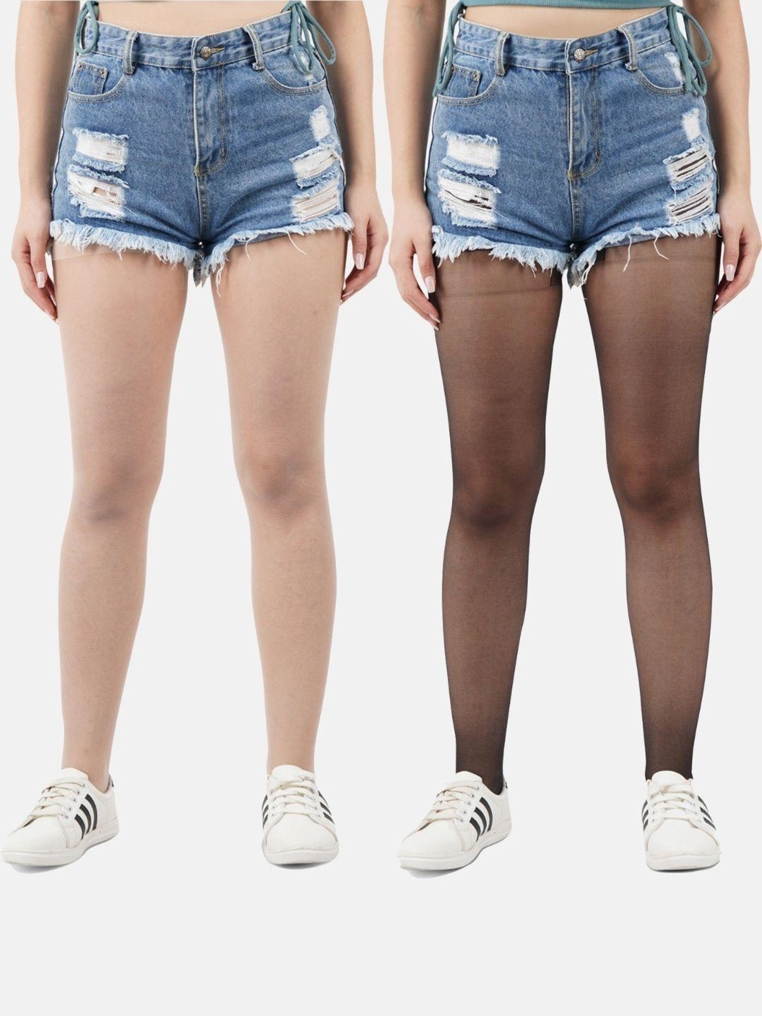 NEXT 2 SKIN Multicolor Stockings (Pack of 2)