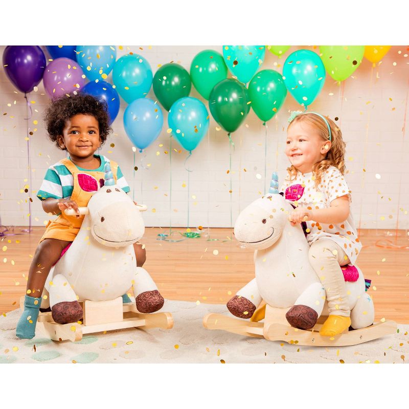 Farm Hoppers Inflatable Bouncing Purple Unicorn