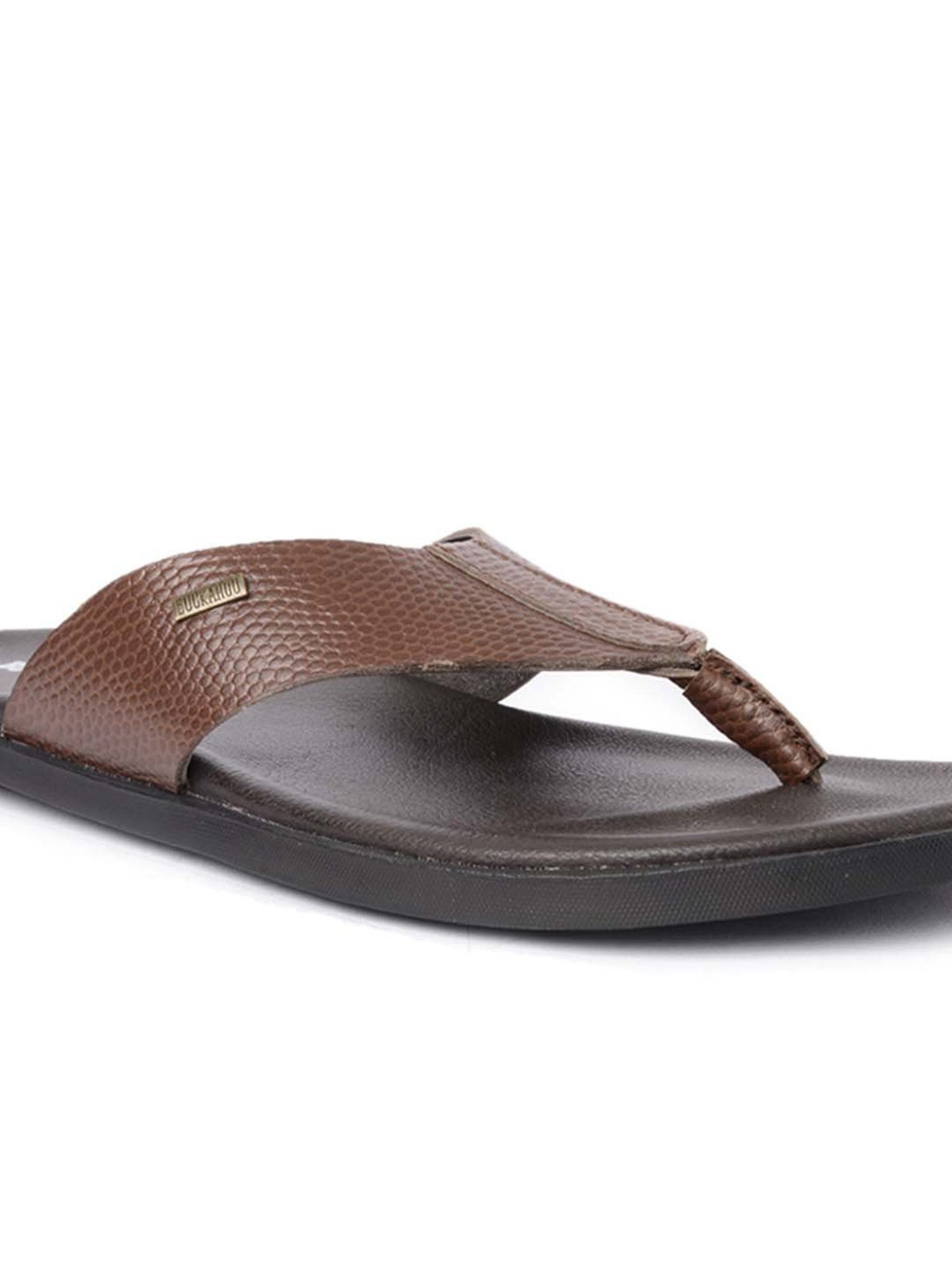 Buckaroo Men's NIMBUS NX Brown Thong Sandals
