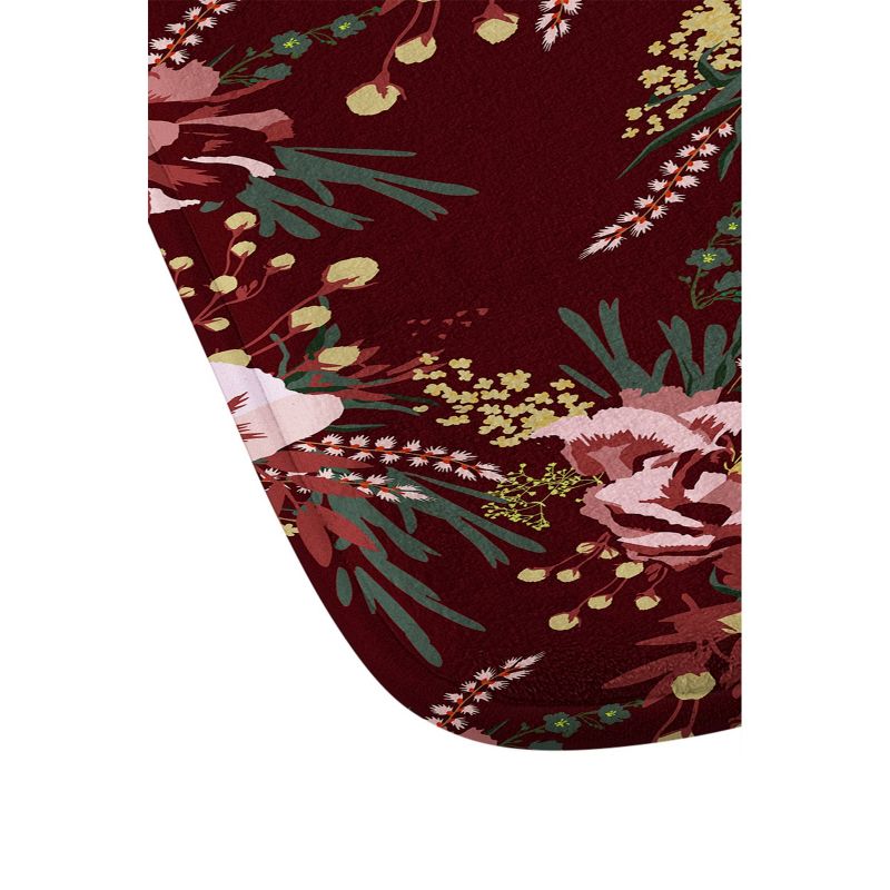 2pc Solid Memory Foam Shag Bath Mat Set Blue - Yorkshire Home