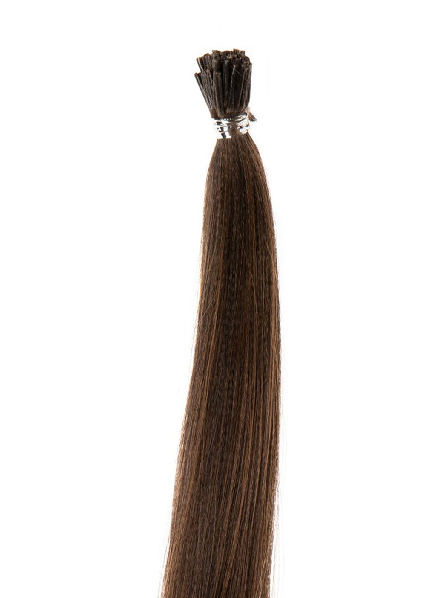 Streak Street Curly Dark Brown Ponytail with Copper Highlights