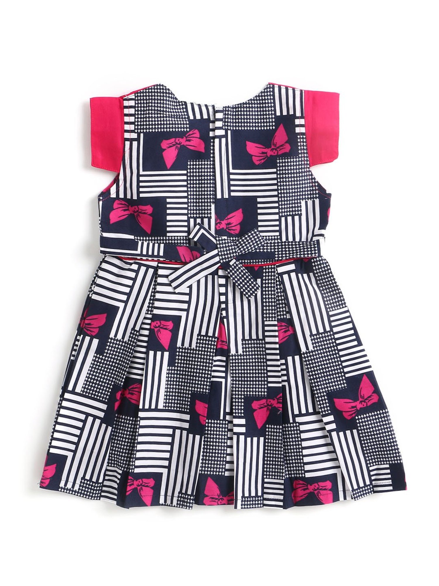 The Magic Wand Kids Multicolor Printed Dress