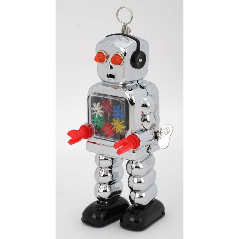 Rite Lite White and Blue Battery Operated Hanukkah "Judah Maccabot" Dancing Robot