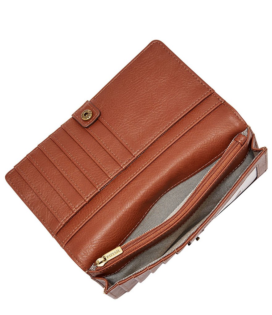 Fossil Liza Slim Snap Bifold Wallet