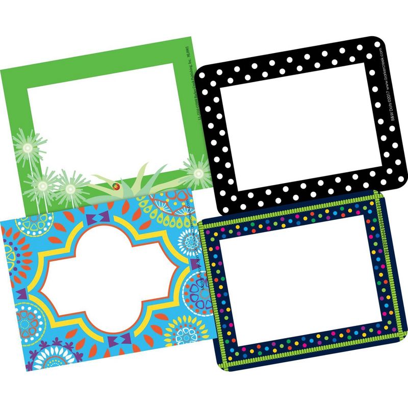 4pk 45ea Peaceful Thoughts Remember Me! Self-Adhesive Name Tag Labels - Barker Creek