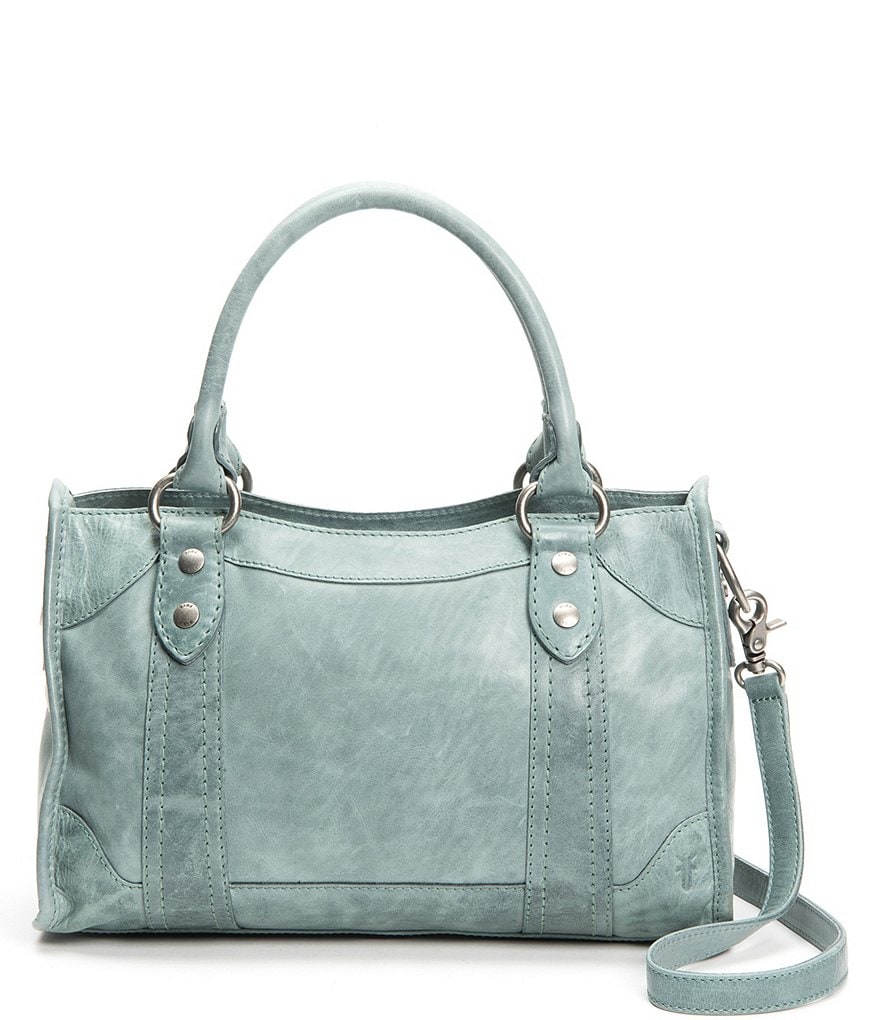 Frye Melissa Washed Leather Satchel Bag
