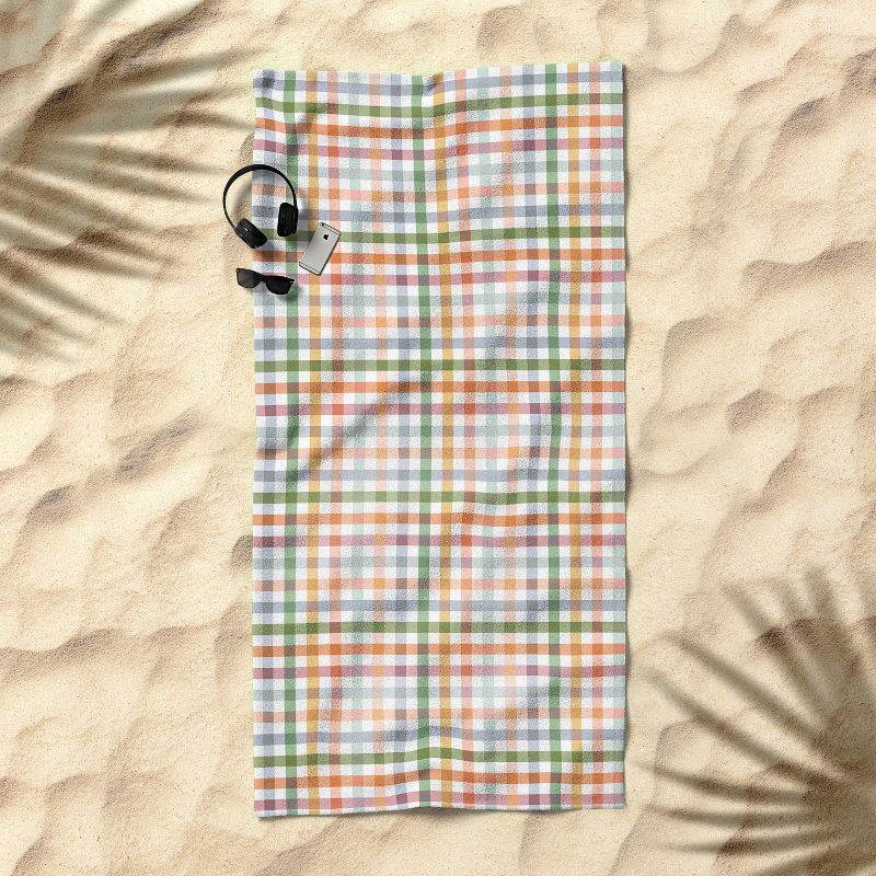 Ninola Design Countryside Gingham Picnic Beach Towel - Deny Designs