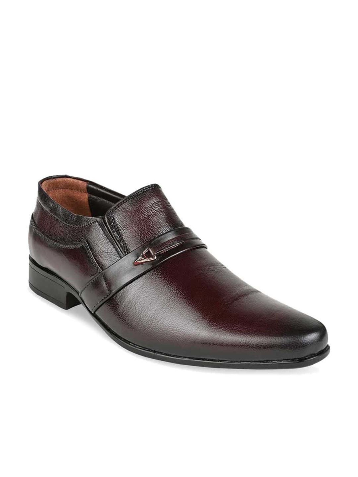 Regal Men's Maroon Formal Loafers