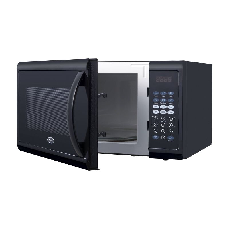 Oster 1.1 cu ft 1100W Digital Microwave Oven - Black OGZJ1104