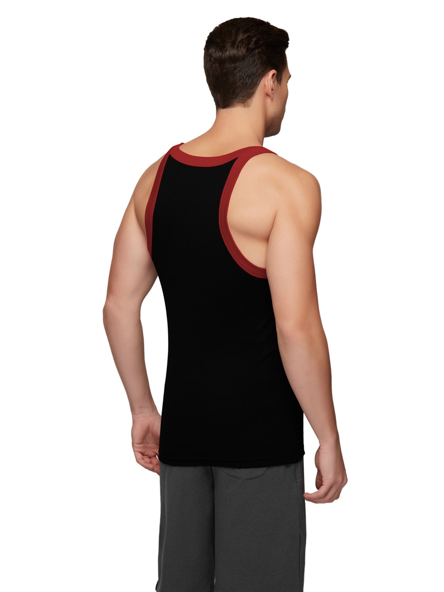 Bodycare Anthra Melange Regular Fit Thermal Top