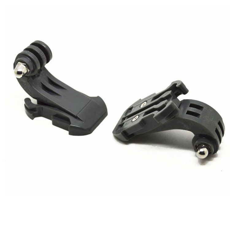 2PCS Black Vertical Surface J-Hook Buckle Mount Adapter Set for GoPro HD Hero 3+ 3 2 1 - Black  GP020