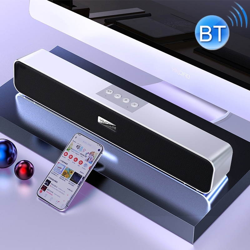 Bluetooth Speaker, 5.0 Smart Subwoofer Computer Wireless Bluetooth Speaker, Bluetooth Standard Version