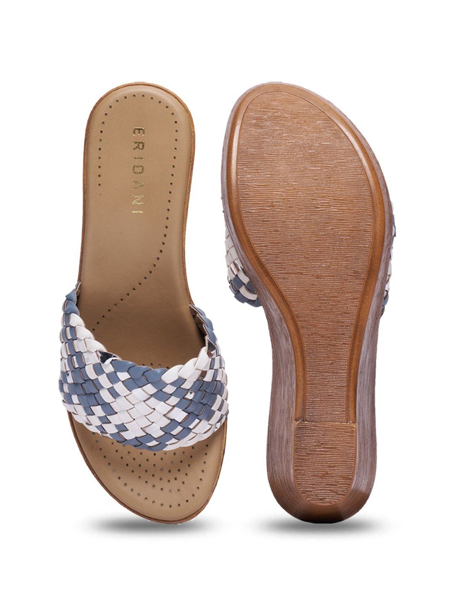 Eridani Women's Aive White Comfort Sandals