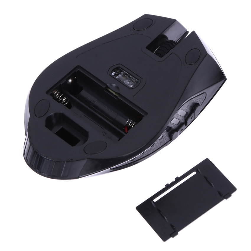Professional 2.4G Wireless USB Optical Gaming Mouse 6 buttons Mouse Mice with USB Receiver for Laptop Notebook PC Desktop