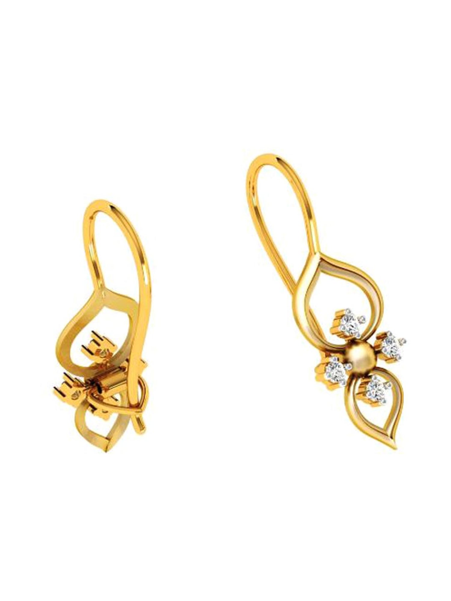 P.C. Chandra Jewellers 22k Gold Earrings for Women