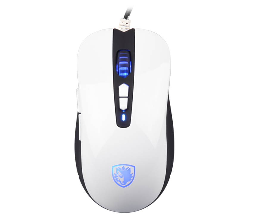 SADES  Musket 3000DPI Mouse Wired 5 Buttons Opto-electronic Gaming Mouse For PC , Laptop