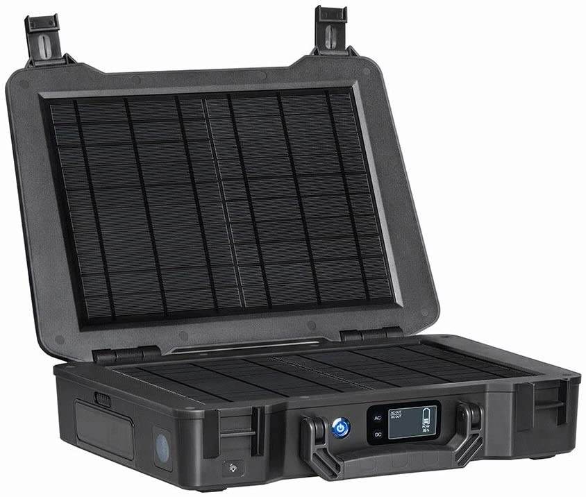 Renogy Phoenix 246.24Wh/150W Portable Generator All-in-one Kit with 20W Built-in Solar Panel for Outdoors Camping Travel Emergency Off-Grid Applications