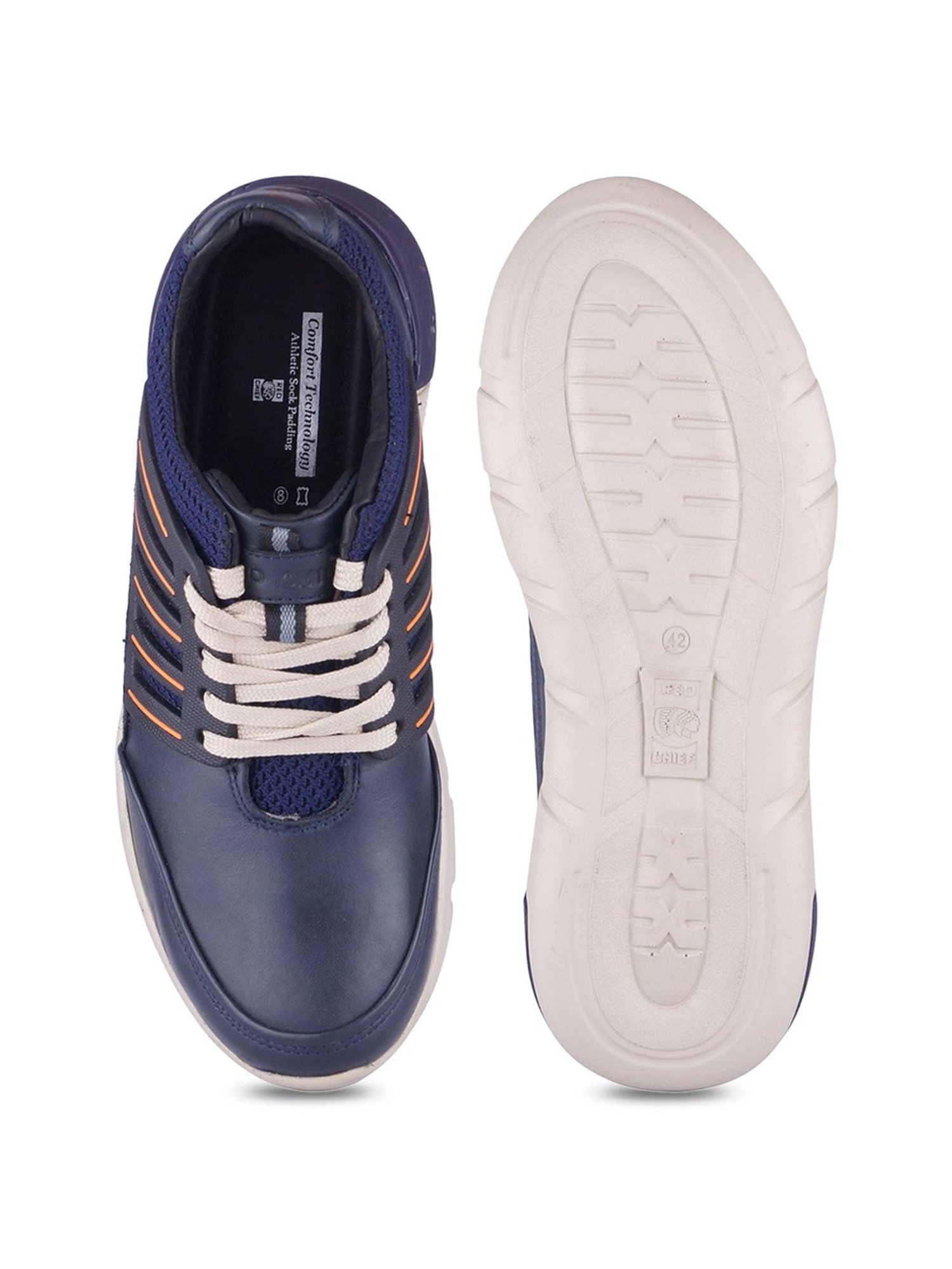 Red Chief Men's Blue Derby Shoes