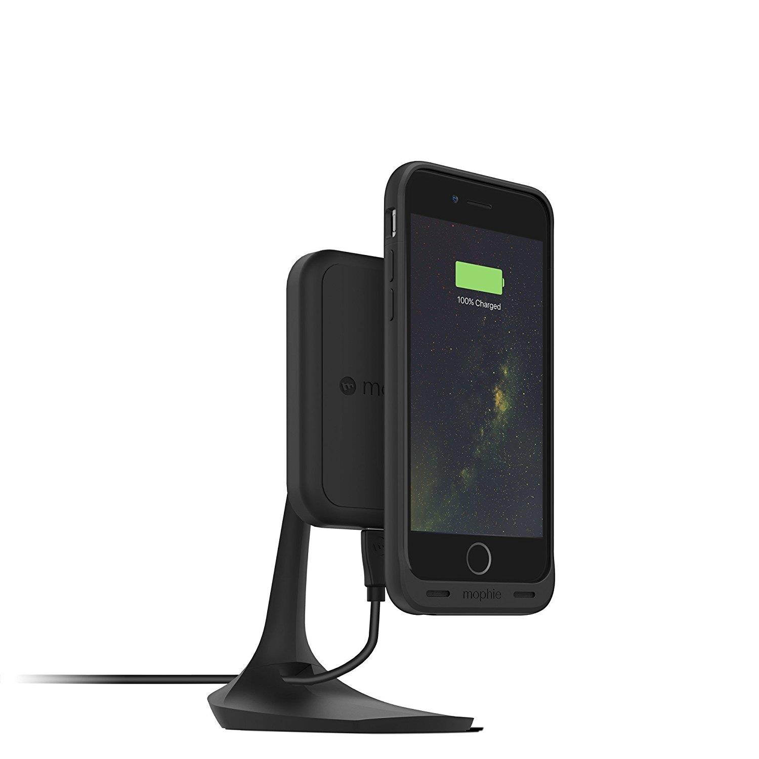 Mophie Charge Force Desk Mount for Mophie Wireless Case with Charge Force Wireless Power - Black