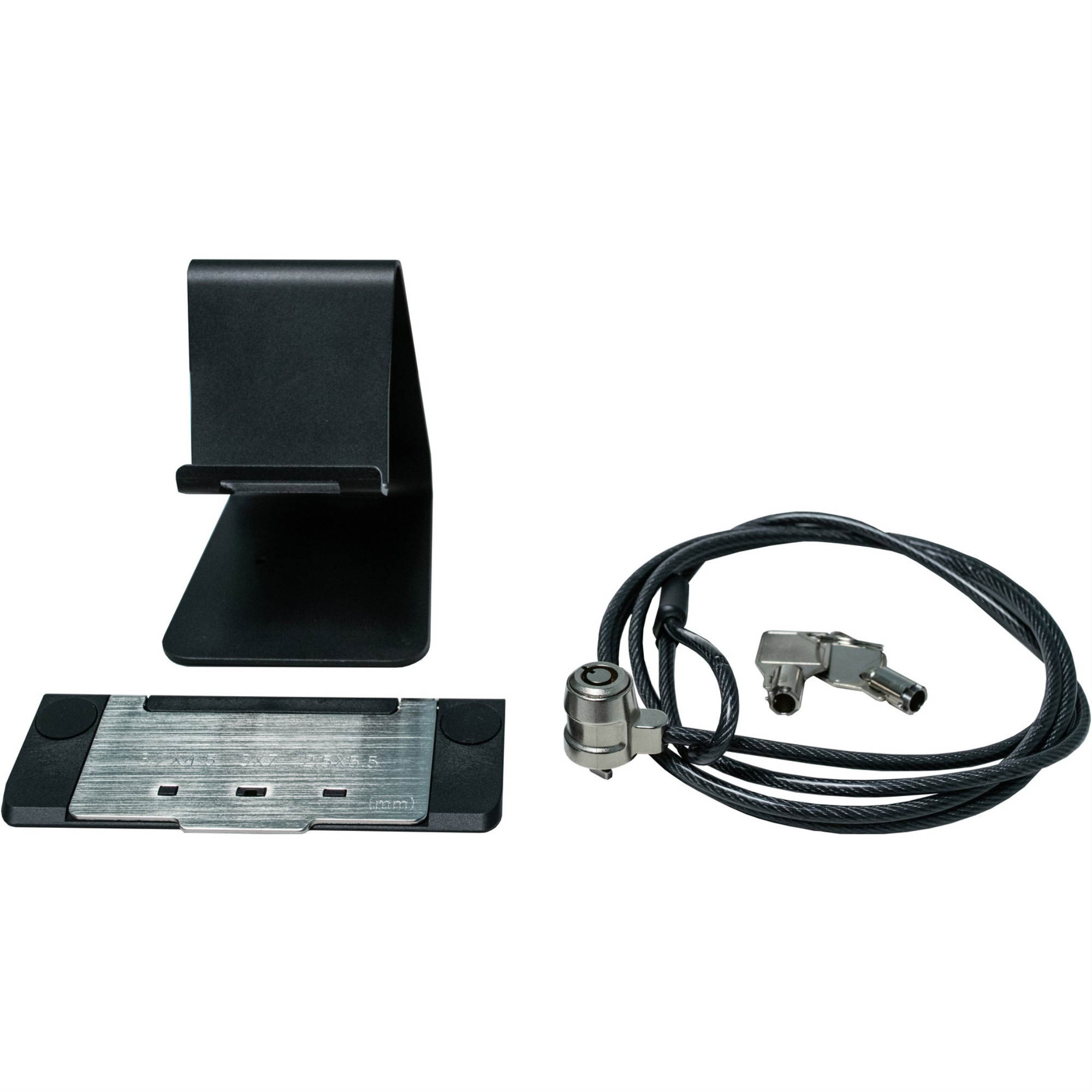 CTA Digital Tablet Security Kiosk Kit with Display Stand and Locking Cable