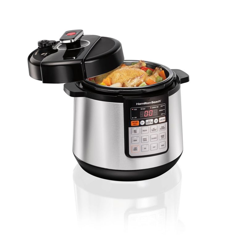 Hamilton Beach Electric Pressure Cooker - Black
