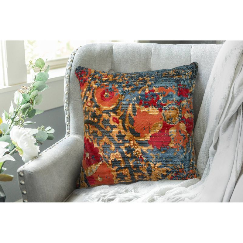 18"x18" Marina Suzanie Indoor/Outdoor Square Throw Pillow - Liora Manne