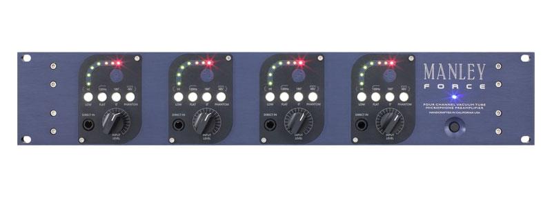 Manley Force 4-channel Tube Microphone Preamp
