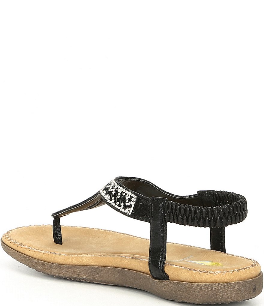 Volatile Cozi Jewel Embellished Thong Sandals