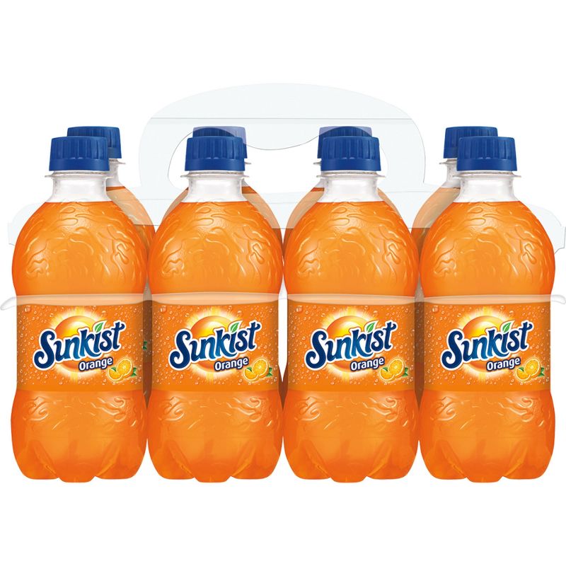 Sunkist Orange Soda - 8pk/12 fl oz Bottles