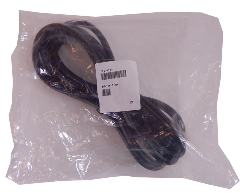 10 x DC Power Right Angle Barrel Male Jack Plug with Wire PC DIY 5.5 x 2.1mm