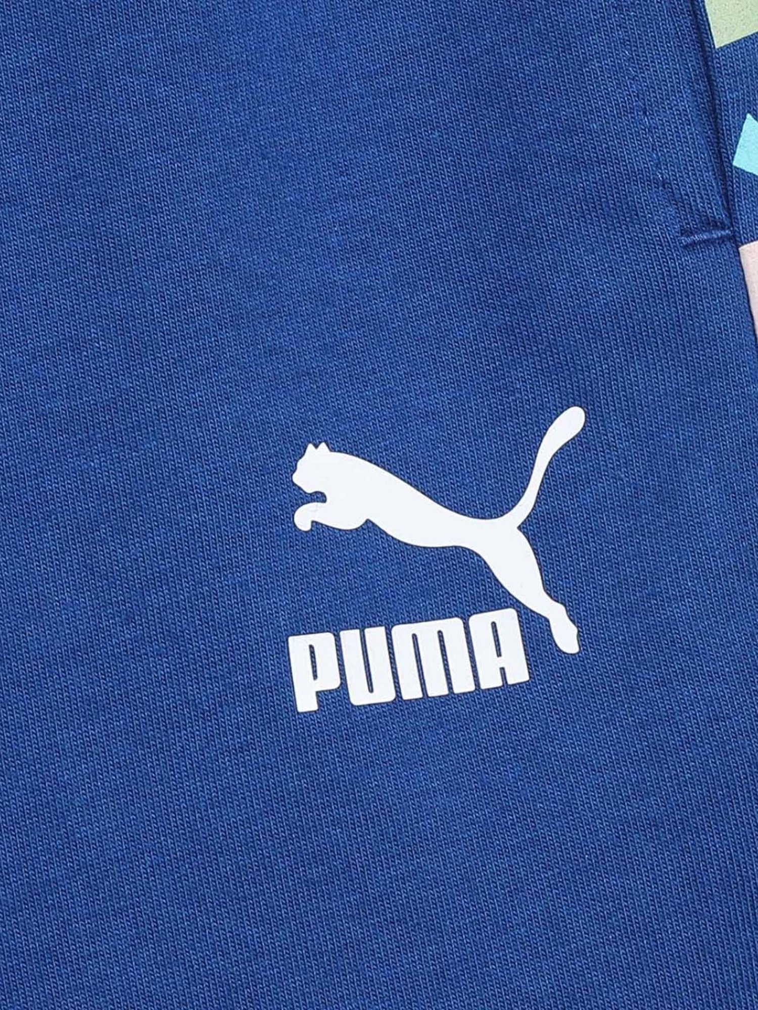 U.S. Polo Assn. Kids Blue Printed Shorts