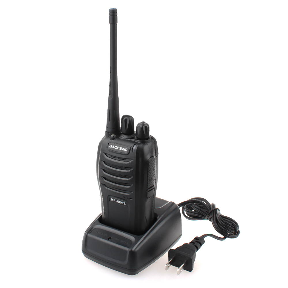 Baofeng BF-666S UHF 400-470MHz 5W DCS Two Way Radio Handheld Walkie/Talkie