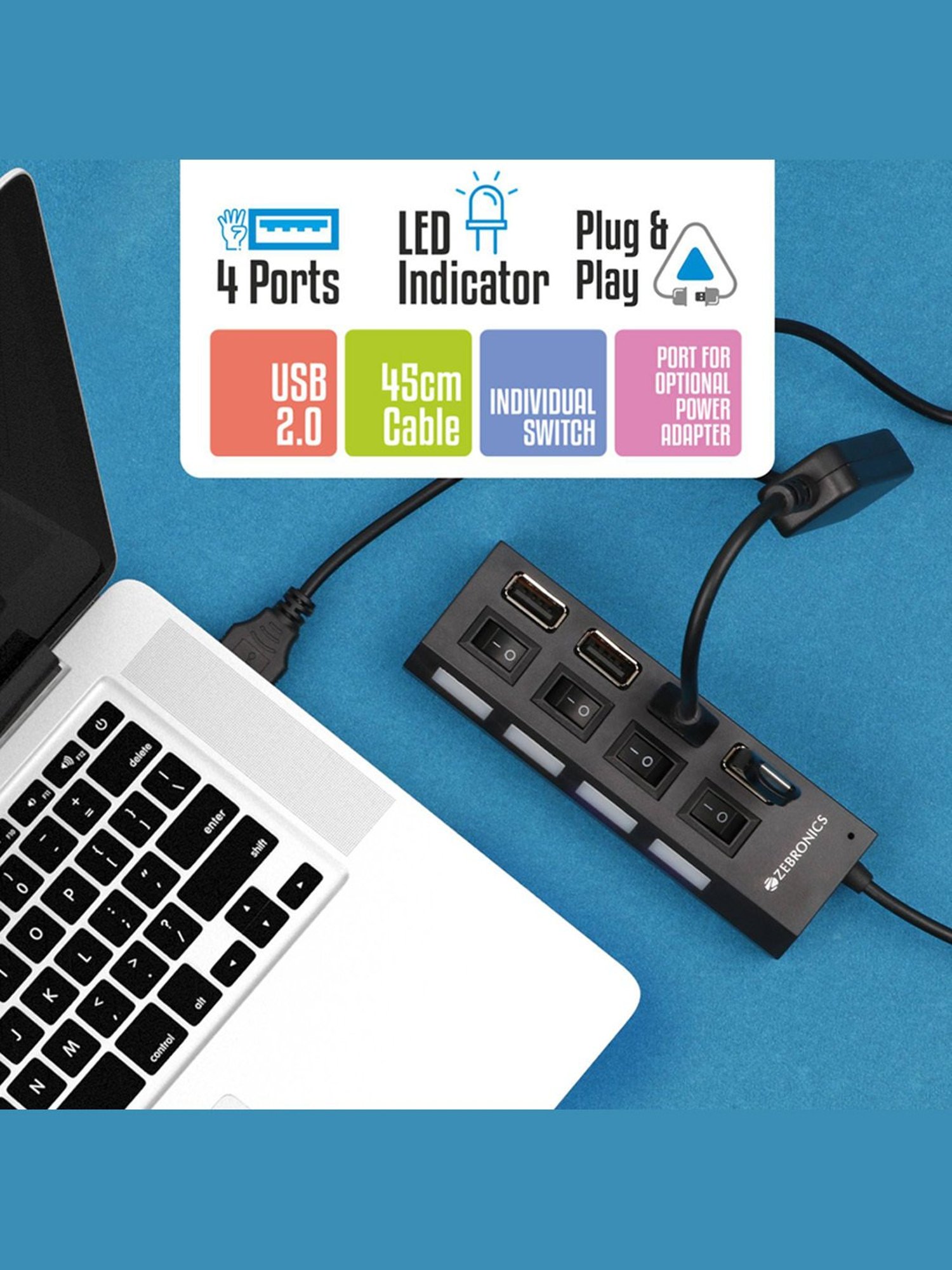 HP Trendsetter 39.62cm (15.6") Laptop Backpack (Black/Blue)