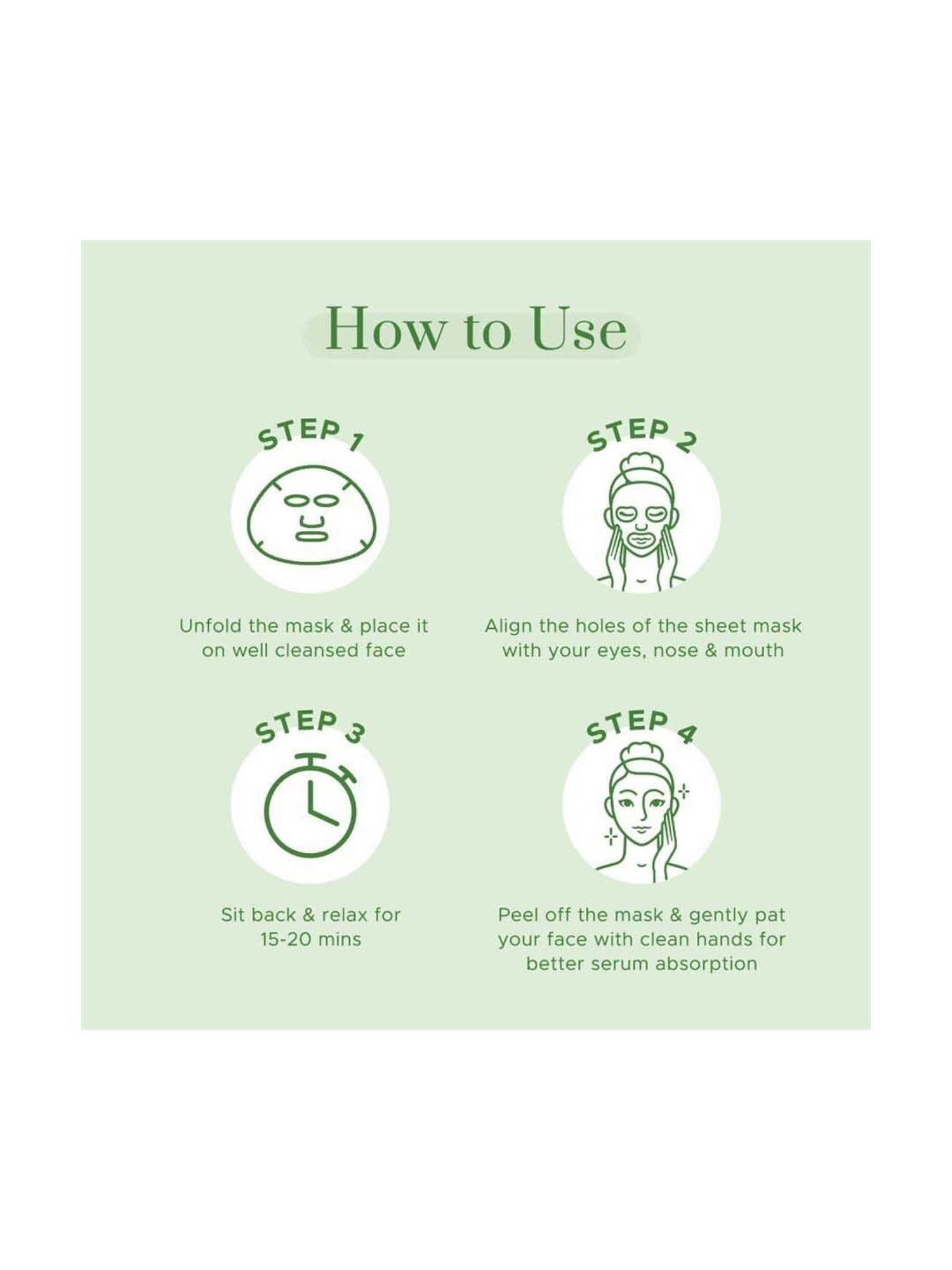 Pure Sense Nourishing Sheet Mask with Aloe Vera & Cucumber - 15 gm